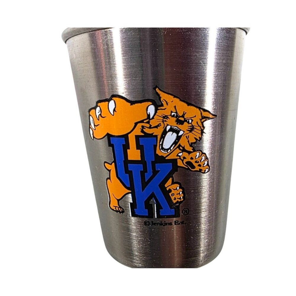 Shot Glass University Of Kentucky Wildcats Stainless Steel bar accessory